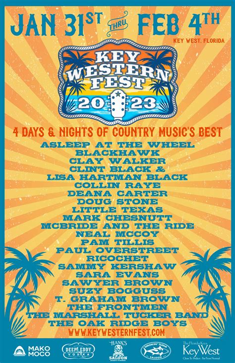 Key Western Fest 2023 Tickets